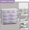 Sorbus Dresser with 9 Drawers - Furniture Storage Chest Tower Unit for Bedroom, Closet, etc - Steel Frame, Wood Top, Fabric Bins